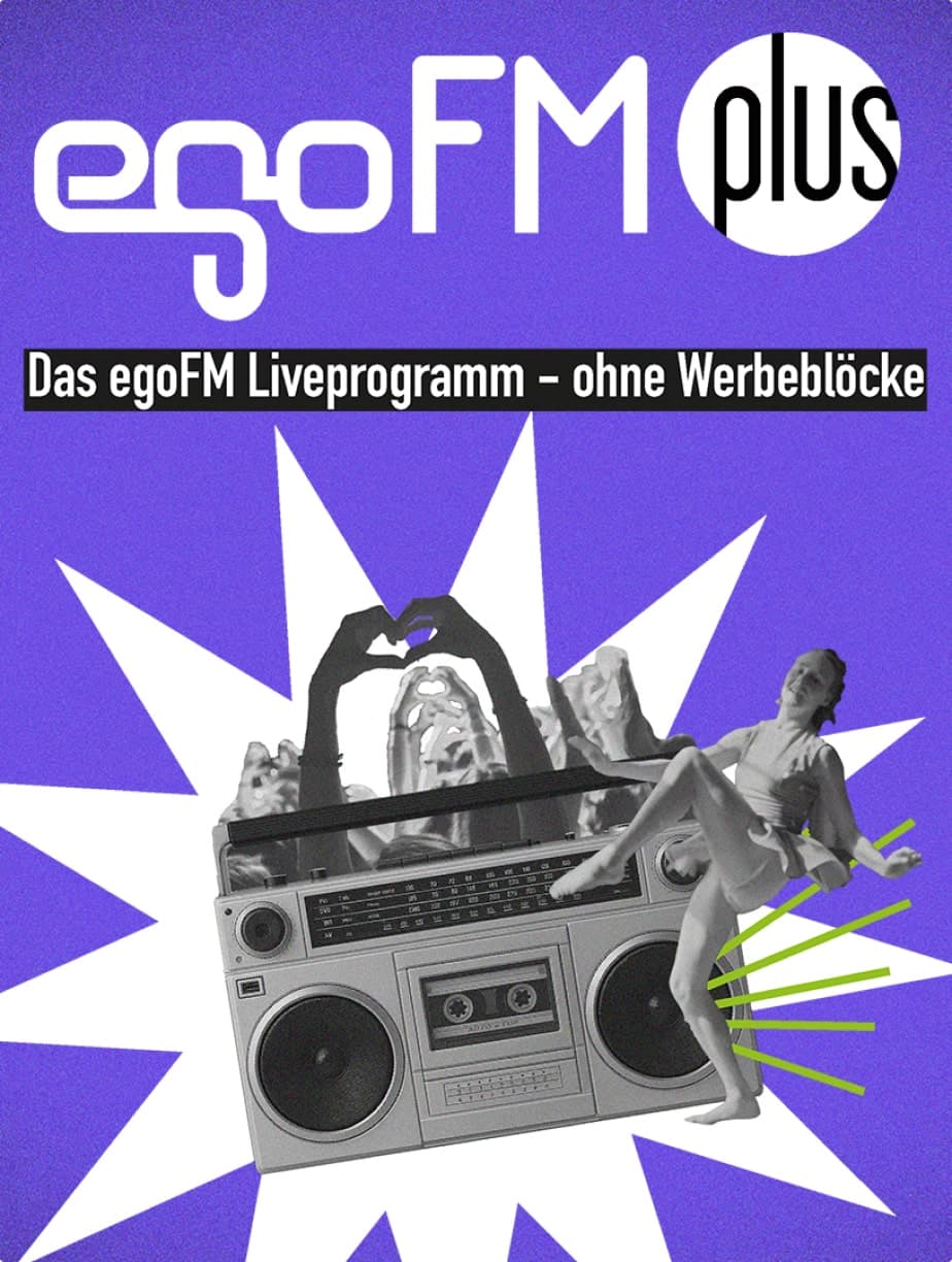 egoFM Plus: Das egoFM Liveprogramm ohne Werbeblöcke